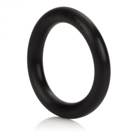 Чёрное эрекционное кольцо Black Rubber Ring